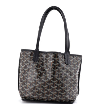 Goyard Anjou Reversible Tote Coated Canvas Mini