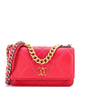 Chanel 19 Wallet on Chain Quilted Lambskin