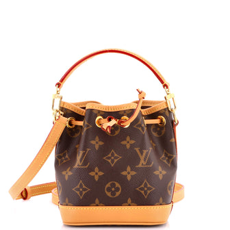 Louis Vuitton Noe NM Handbag Monogram Canvas Nano