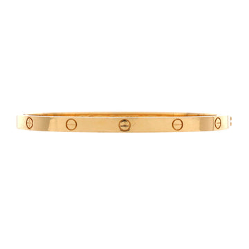 Cartier Love Bracelet 18K Yellow Gold Small
