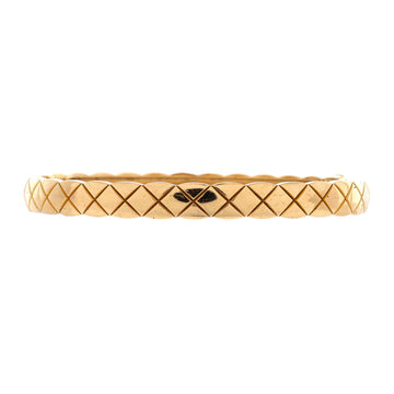 Chanel Coco Crush Bangle Bracelet 18K Yellow Gold