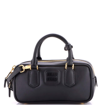 Miu Miu Arcadie Top Handle Bag Leather Regular
