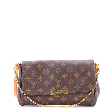 Louis Vuitton Favorite Handbag Monogram Canvas MM