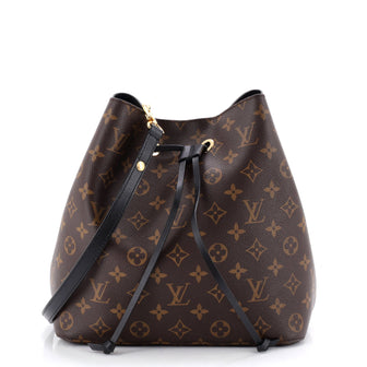 Louis Vuitton NeoNoe Handbag Monogram Canvas with Leather MM