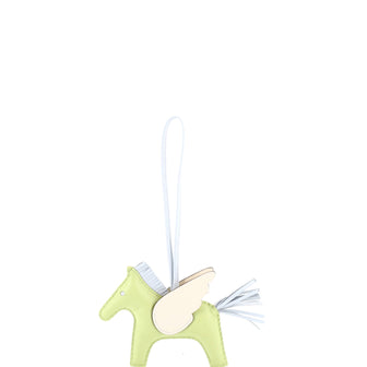 Hermes Pegase Rodeo Bag Charm Leather MM