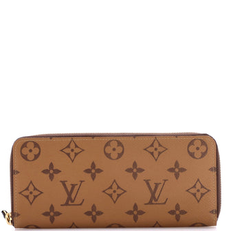 Louis Vuitton Clemence Wallet Reverse Monogram Canvas