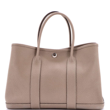 Hermes Garden Party Tote Leather 30