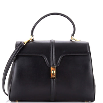 Celine 16 Top Handle Bag Smooth Calfskin Medium