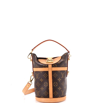 Louis Vuitton Duffle Handbag Monogram Canvas