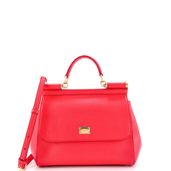 Dolce & Gabbana Miss Sicily Bag Leather Medium