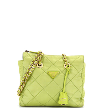 Prada Re-Edition 1995 Chain Tote Quilted Re-Nylon Small
