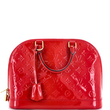 Louis Vuitton Alma Handbag Monogram Vernis PM