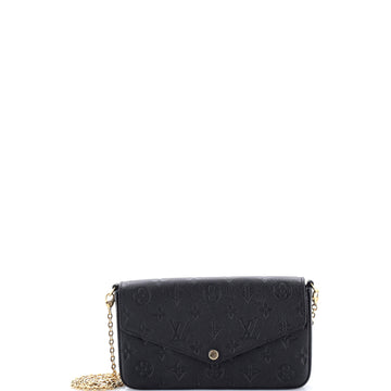 Louis Vuitton Felicie Pochette Monogram Empreinte Leather