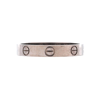 Cartier Love Wedding Band Ring 18K White Gold