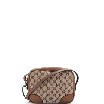 Gucci Bree Disco Crossbody Bag GG Canvas with Leather Mini