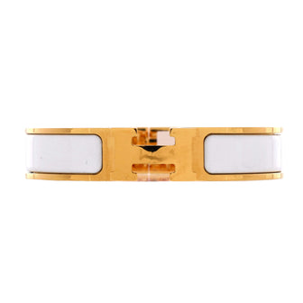 Hermes Clic H Bracelet Enamel Narrow