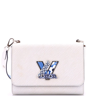 Louis Vuitton Twist Handbag Epi Leather with Limited Edition Hardware MM