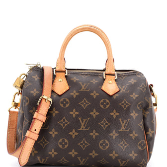 Louis Vuitton Speedy Bandouliere Bag Monogram Canvas 25