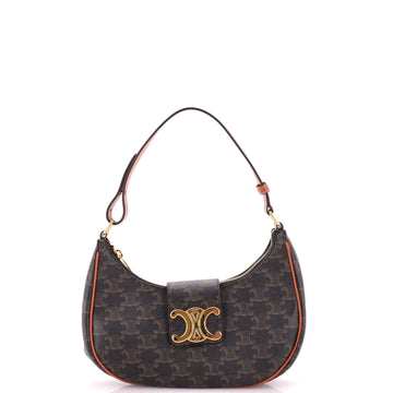 Celine Ava Triomphe Bag Triomphe Coated Canvas