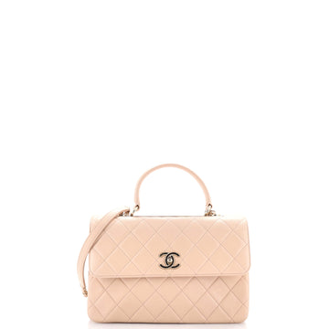 Chanel Trendy CC Top Handle Bag Quilted Lambskin Medium