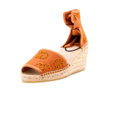 Gucci Women's Damita Espadrilles Interlocking G Embroidered Canvas
