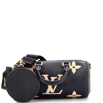 Louis Vuitton Papillon Handbag Bicolor Monogram Empreinte Giant BB