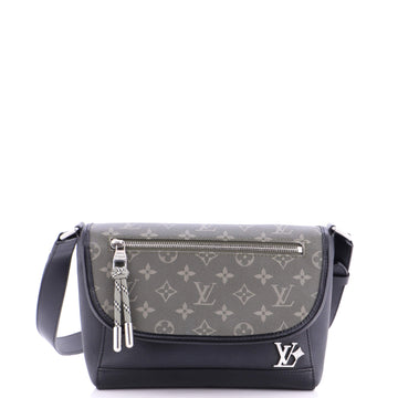 Louis Vuitton Pulse Messenger Monogram Canvas and Calfskin