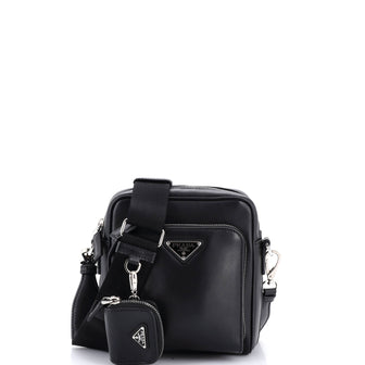 Prada Front Pocket Crossbody Leather Small