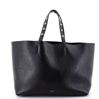 Celine Phantom Soft Cabas Tote Studded Leather Small