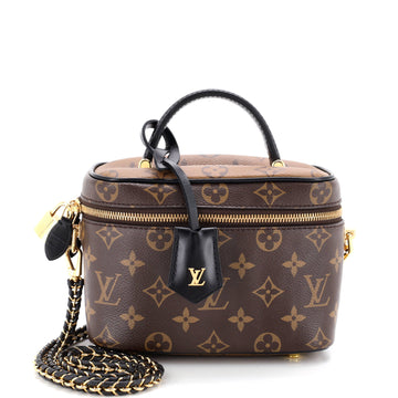 Louis Vuitton Vanity Handbag Reverse Monogram Canvas PM