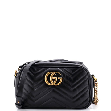 Gucci GG Marmont Shoulder Bag Matelasse Leather Small