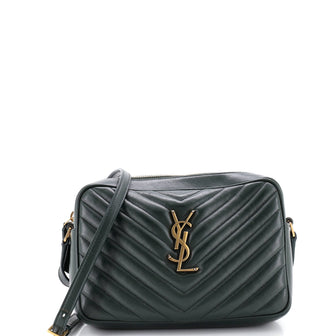 Saint Laurent Lou Camera Bag Matelasse Chevron Leather Small