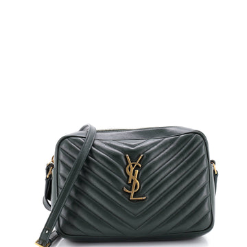 Saint Laurent Lou Camera Bag Matelasse Chevron Leather Small