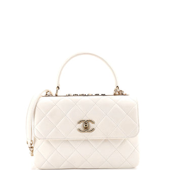 Chanel Trendy CC Top Handle Bag Quilted Lambskin Medium