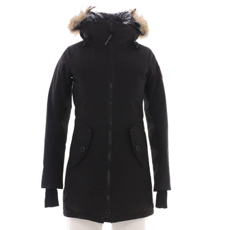 Canada Goose Women's Rosemont Parka Polyester Blend with Down and Fur
