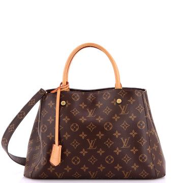Louis Vuitton Montaigne Handbag Monogram Canvas MM