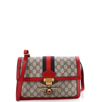 Gucci Queen Margaret Shoulder Bag GG Coated Canvas Medium