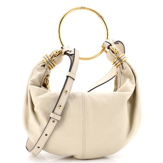 Chloe Bracelet Hobo Bag Leather Small