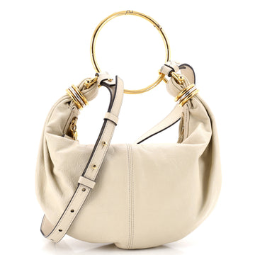 Chloe Bracelet Hobo Bag Leather Small