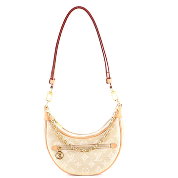 Louis Vuitton Loop Handbag Monoglam Jacquard Canvas