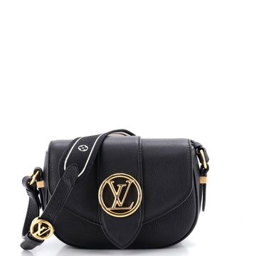Louis Vuitton LV Pont 9 Soft Bag Leather PM