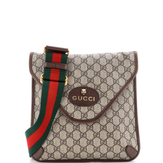 Gucci Neo Vintage Envelope Messenger GG Coated Canvas Medium