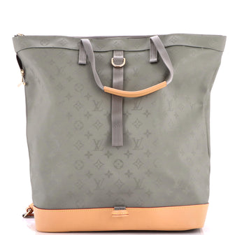Louis Vuitton Zipped Tote Limited Edition Titanium Monogram Canvas