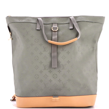 Louis Vuitton Zipped Tote Limited Edition Titanium Monogram Canvas