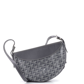 Goyard Hirondelle Shoulder Bag Coated Canvas and Leather
