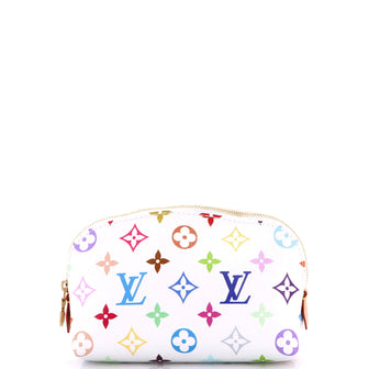 Louis Vuitton x Takashi Murakami Cosmetic Pouch Monogram Multicolor PM