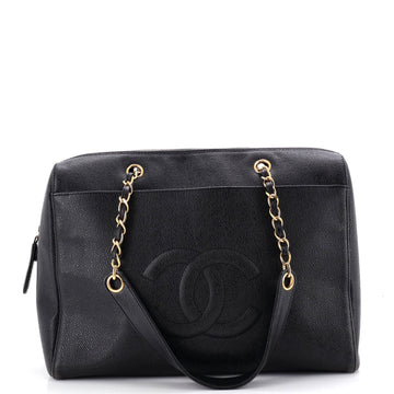 Chanel Vintage Timeless Zip Tote Caviar Medium