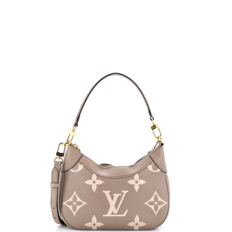 Louis Vuitton Bagatelle NM Handbag Bicolor Monogram Empreinte Giant