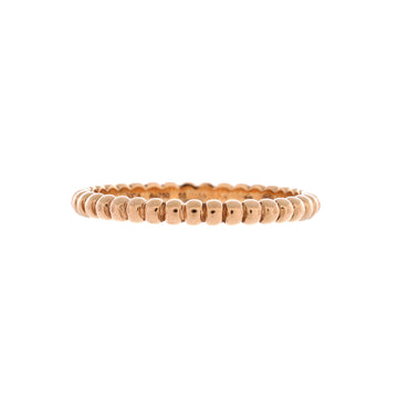 Van Cleef & Arpels Perlee Ring 18K Rose Gold Small