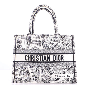 Christian Dior Book Tote Oblique Canvas Medium